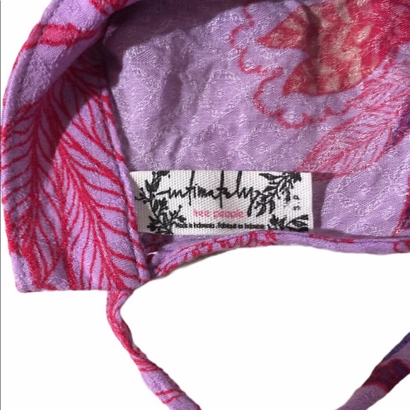 FREE PEOPLE Intimately Floral Voile & Lace Trim Flowy Slip Dress Small - Picture 5 of 9